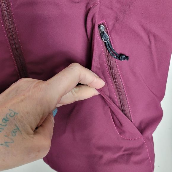 Outdoor Research Ladies Light Jacket in Burgundy Sz M - Picture 4 of 14